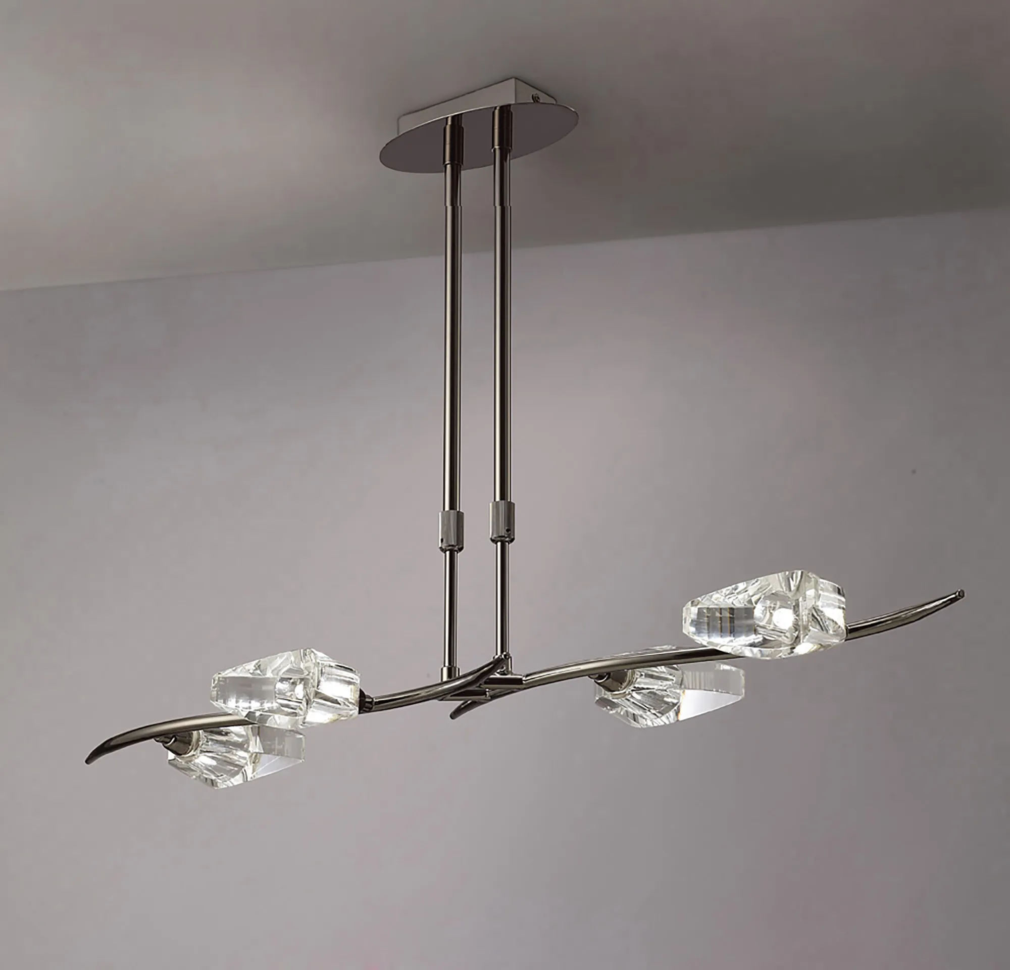 Eclipse Black Chrome Ceiling Lights Mantra Linear Fittings Eclipse Black Chrome Ceiling Lights Mantra Linear Fittings